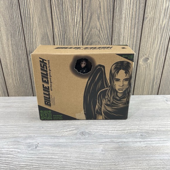 BILLIE EILISH All Good Girls Go To Hell ACTION FIGURE 6" Collectible 2020 NEW - Picture 1 of 16